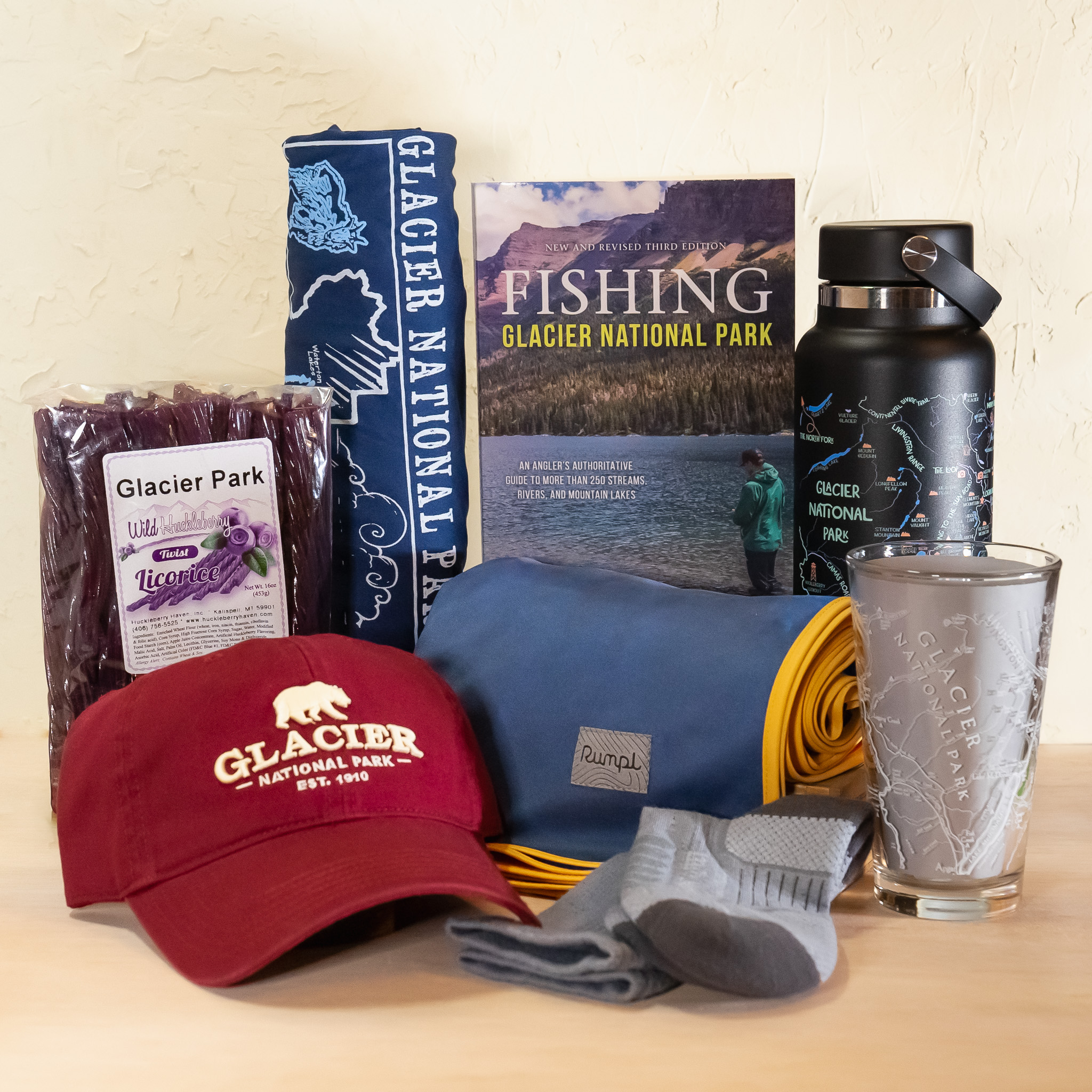 A collection of giftable products.